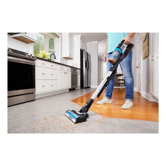 Black & Decker BHFEB520D1 Stabstaubsauger/Elektrischer Besen 2-in-1-Stabstaubsauger Akku Trocken Beutellos Schwarz, Transparent, Weiß 2 Ah, 2 image