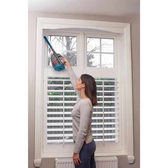 Black & Decker BHHV520BF-QW Handstaubsauger Blau, Silber, Titan Beutellos, 16 image