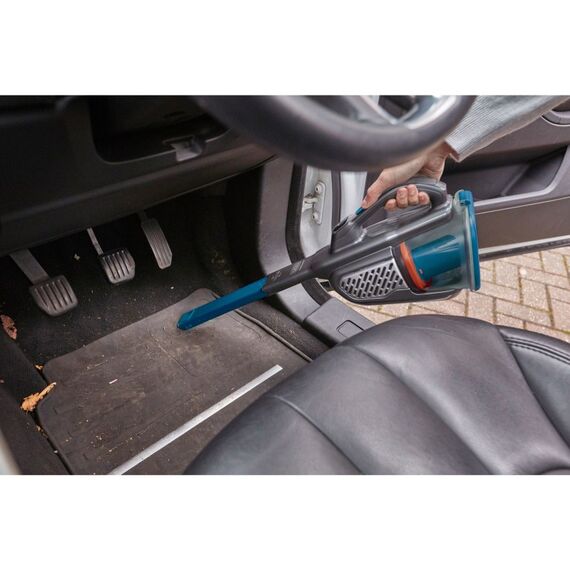 Black & Decker BHHV520BF-QW Handstaubsauger Blau, Silber, Titan Beutellos, 8 image