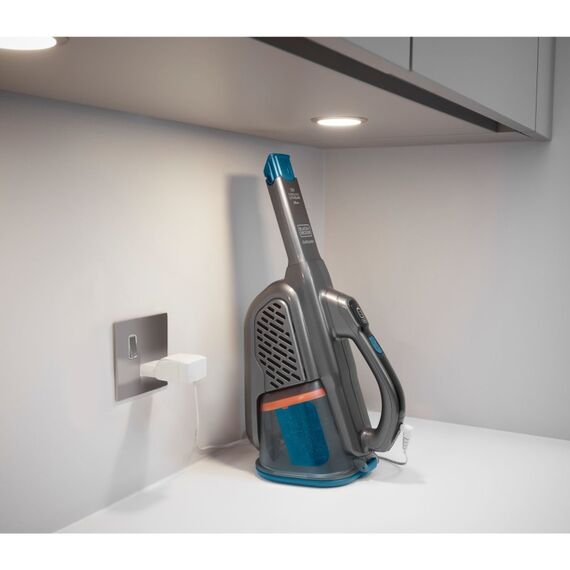 Black & Decker BHHV320J-QW Handstaubsauger Blau, Titan Beutellos, 19 image