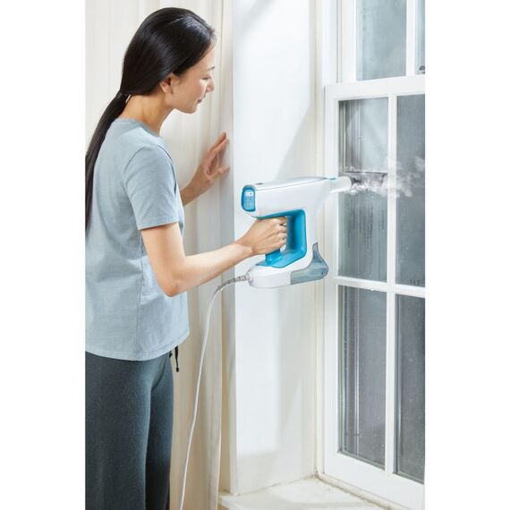 Black & Decker BHSM15FX10-QS Dampfreiniger Tragbarer Dampfreiniger Blau, Silber, Weiß, 17 image
