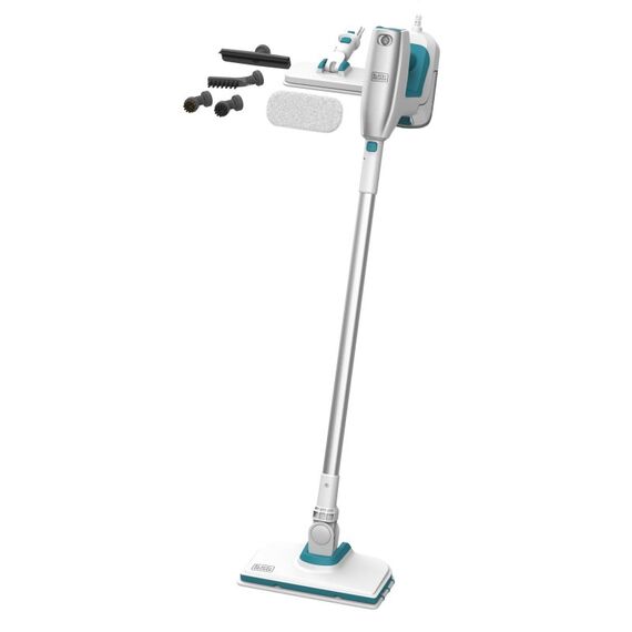 Black & Decker BHSM15FX10-QS Dampfreiniger Tragbarer Dampfreiniger Blau, Silber, Weiß, 21 image