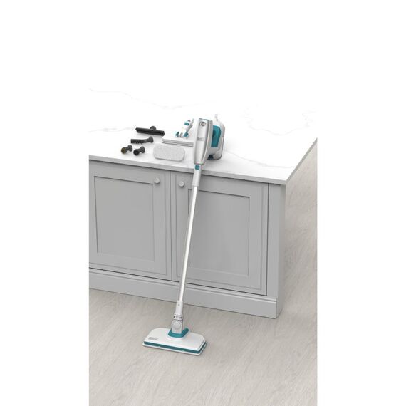 Black & Decker BHSM15FX10-QS Dampfreiniger Tragbarer Dampfreiniger Blau, Silber, Weiß, 22 image