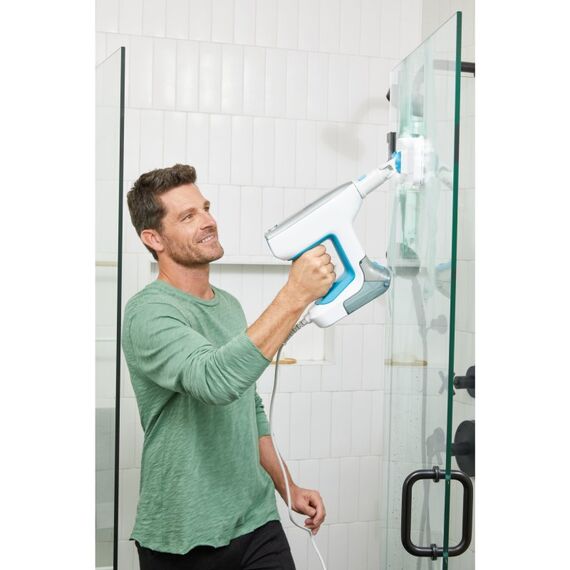 Black & Decker BHSM15FX10-QS Dampfreiniger Tragbarer Dampfreiniger Blau, Silber, Weiß, 10 image