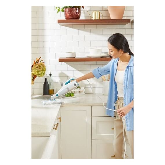 Black & Decker BHSM15FX08-QS Dampfreiniger Tragbarer Dampfreiniger 0,5 l 1500 W Weiß, 5 image