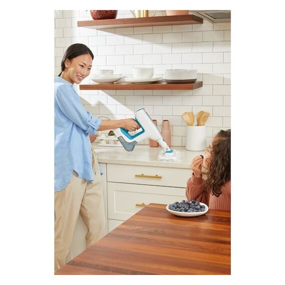 Black & Decker BHSM15FX08-QS Dampfreiniger Tragbarer Dampfreiniger 0,5 l 1500 W Weiß, 6 image