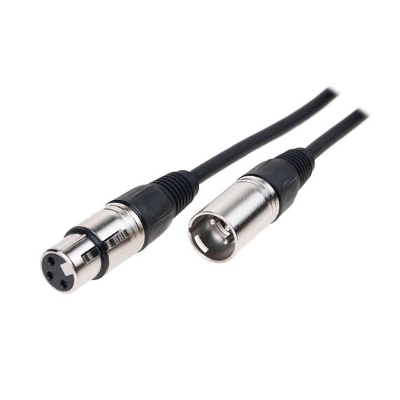 Bemero BLC1011-1200BK Audio-Kabel 12 m XLR (3-pin) Schwarz, Farbe: Schwarz, Länge: 12 m, 2 image