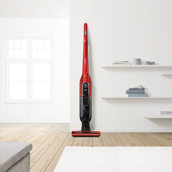 Bosch Serie 6 BLH86PET1 Stabstaubsauger/Elektrischer Besen Akku Trocken Rot, 3 image