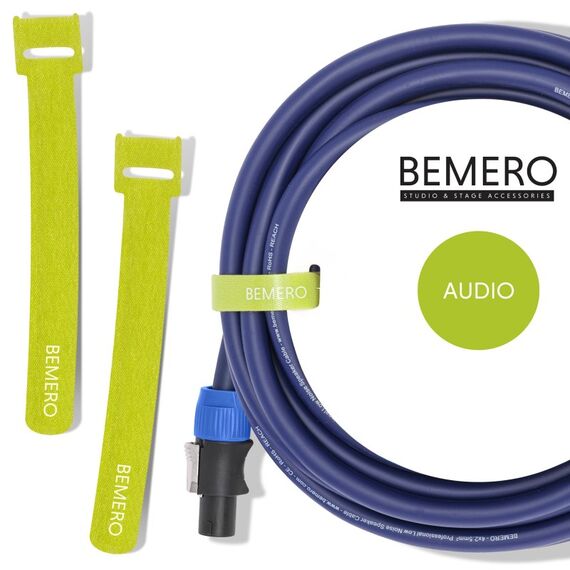 Bemero BSC3333-1500BL Audio-Kabel 15 m Speakon Schwarz, Blau, Farbe: Schwarz, Blau, Länge: 15 m, 3 image