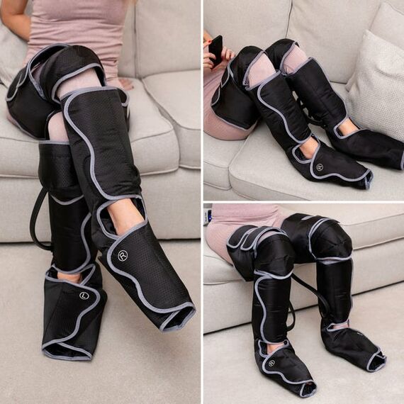 Bodi-Tek BT-MAFL Massagegerät Fuß, Beine Schwarz, Grau, 4 image