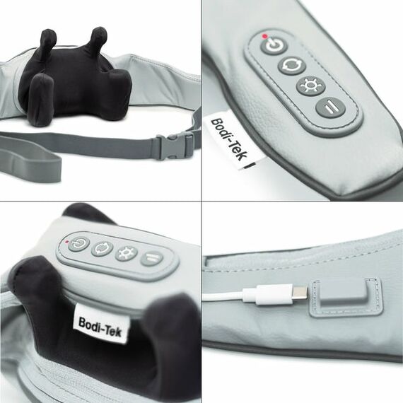 Bodi-Tek BT-MANI Massagegerät Beine, Hals/Nacken, Schultern, Trapezius Schwarz, Grau, 7 image