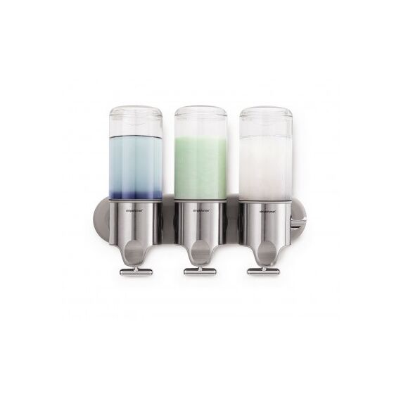 simplehuman BT1029 Seifenspender 0,444 l Edelstahl, Transparent