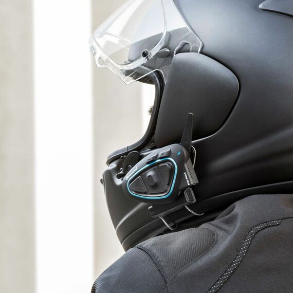 Midland C1414.02 Motorrad-Sprechanlage 1600 m Schwarz, Blau, 6 image