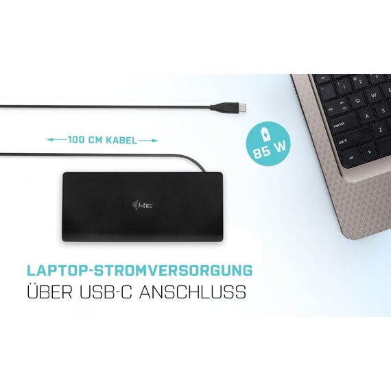 i-tec USB-C Quattro Display Docking Station with Power Delivery 85 W, 10 image