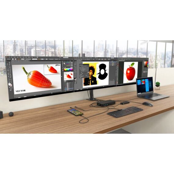 i-tec USB 3.0 / USB-C / Thunderbolt, 3x 4K Docking Station + Power Delivery 100W, 5 image