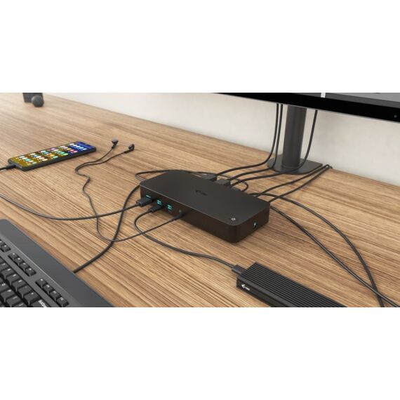 i-tec USB 3.0 / USB-C / Thunderbolt, 3x 4K Docking Station + Power Delivery 100W, 6 image
