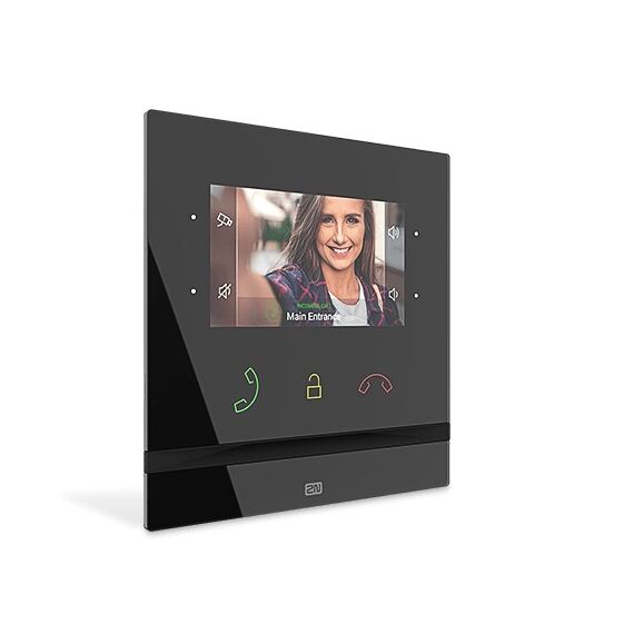 2N Indoor Compact Video-Zugangssystem 10,9 cm (4.3") Schwarz