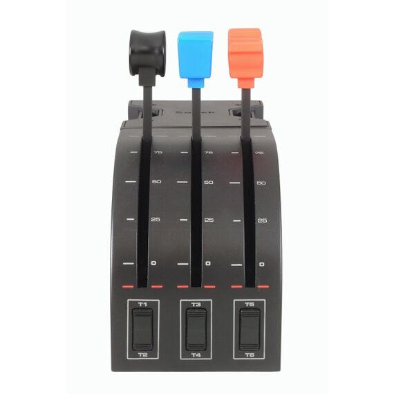Logitech G G Saitek PRO Flight Throttle Quadrant Schwarz USB Flugsimulation Analog / Digital PC, 2 image