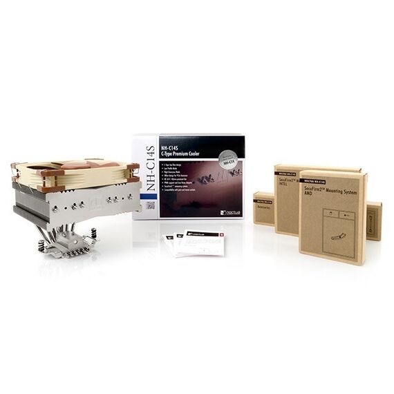Noctua NH-C14S Computerkühlsystem Prozessor Kühler 14 cm, 2 image