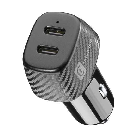 Cellularline Car Multipower DUO - iPhone, Samsung, Xiaomi, Oppo and other Smartphones and Tablets