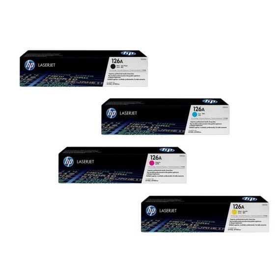 HP CE310A-CE313A Tonerkartusche 4 Stück(e) Original Schwarz, Cyan, Magenta, Gelb