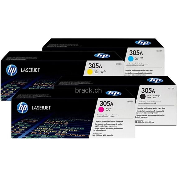 HP CE410A-CE413A Tonerkartusche 4 Stück(e) Original Schwarz, Cyan, Magenta, Gelb