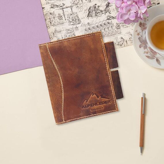 Alpenleder CG6057-WC Notizbuch Braun, 4 image