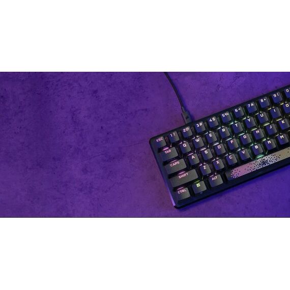 Corsair K65 RGB PRO Tastatur Gaming USB QWERTY Schweiz Schwarz, 3 image