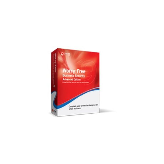 Trend Micro Worry-Free Business Security 9 Advanced, 12m, 51-100u 12 Monat( e)