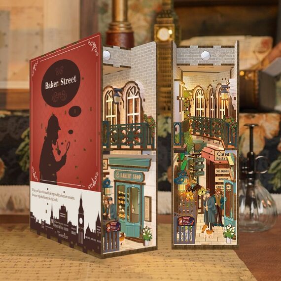 Tonecheer Baker Street 3D-Puzzle 141 Stück(e) Fernsehen/Filme, 2 image