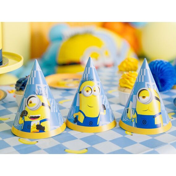 PartyDeco Partyhut Minions Karnevalskostüm-Hut Erwachsener & Kind Unisex, 3 image