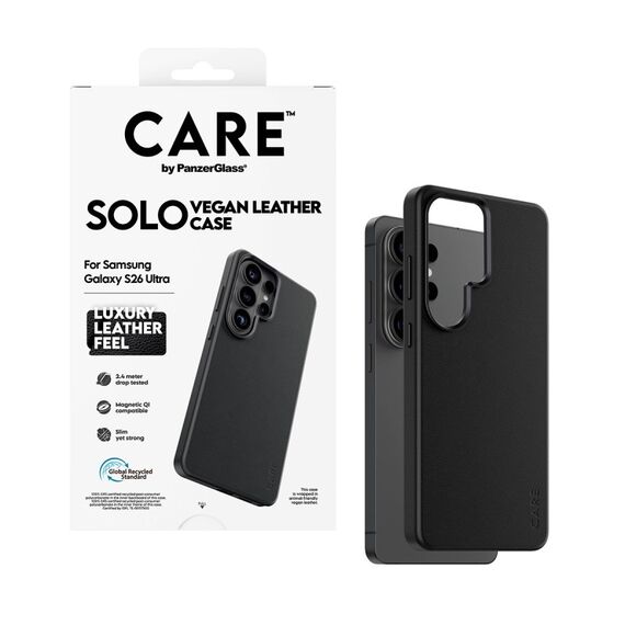 PanzerGlass CARE™ by ® Solo Case Schwarz m. Qi Samsung Galaxy S26 Ultra, Farbe: Schwarz, 3 image