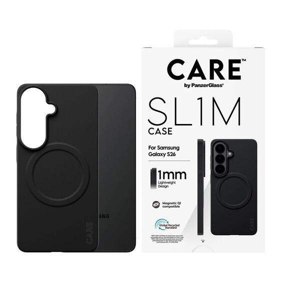 PanzerGlass CARE™ by ® SL1M Case Schwarz m. Qi Samsung Galaxy S26, 2 image