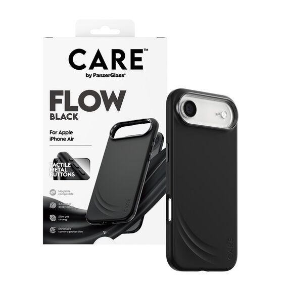 PanzerGlass CARE™ by ® Flow Case Schwarz m. MagSafe iPhone Air, 3 image
