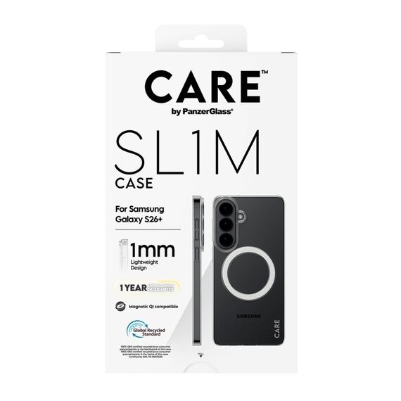 PanzerGlass CARE™ by ® SL1M Case Transparent m. Qi Samsung Galaxy S26+, 3 image