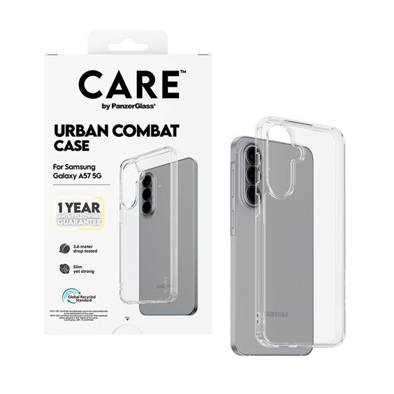 PanzerGlass CARE™ by ® Urban Combat Case Transparent Samsung Galaxy A57 5G, 5 image