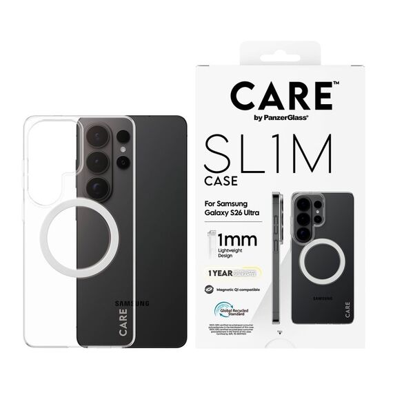 PanzerGlass CARE™ by ® SL1M Case Transparent m. Qi Samsung Galaxy S26 Ultra, 2 image