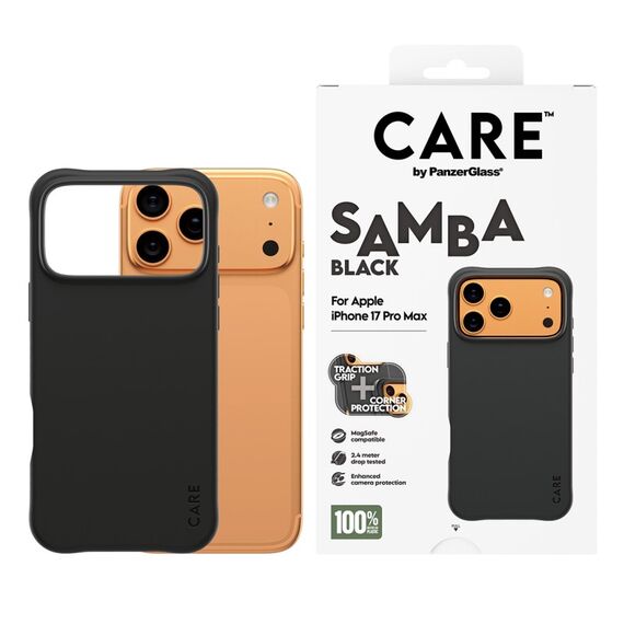 PanzerGlass CARE™ by ® Samba Case Schwarz m. MagSafe iPhone 18 Pro Max | 17 Pro Max, Farbe: Schwarz, 2 image
