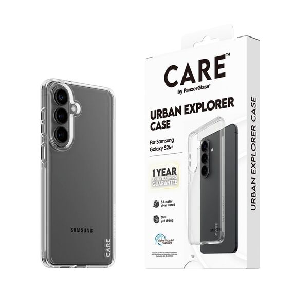 PanzerGlass CARE™ by ® Urban Explorer Case Transparent Samsung Galaxy S26+, 6 image