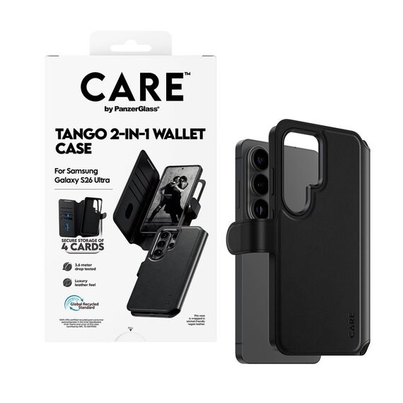 PanzerGlass CARE™ by ® Case Tango 2-in-1 Wallet m. Qi Samsung Galaxy S26 Ultra, 5 image