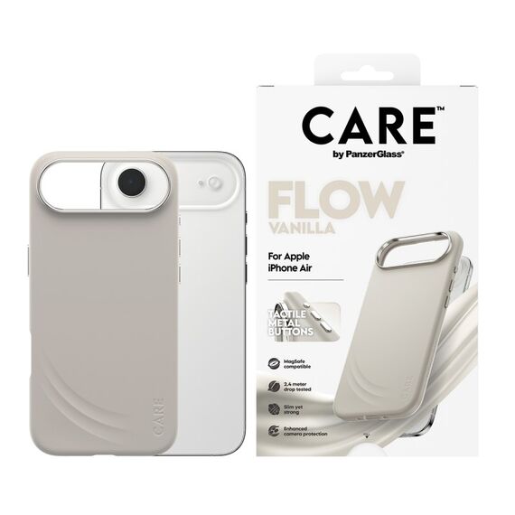 PanzerGlass CARE™ by ® Flow Case Vanilla m. MagSafe iPhone Air, 2 image