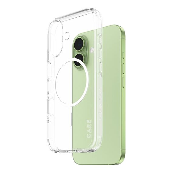 PanzerGlass CARE™ by ® Urban Explorer Case Transparent m. Weiß MagSafe iPhone 17