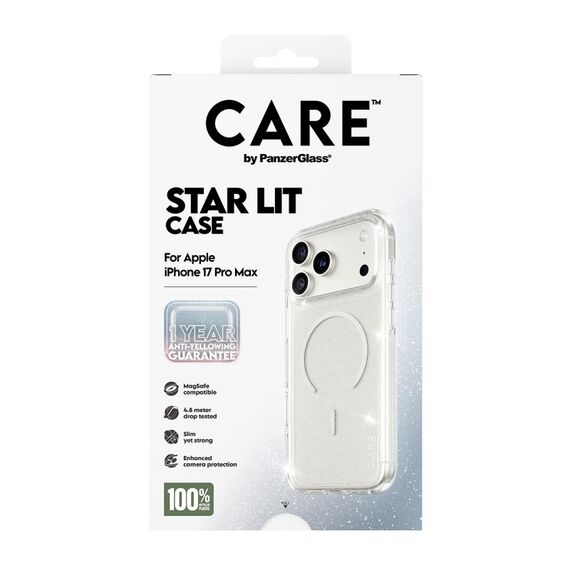 PanzerGlass CARE™ by ® Star Lit Case m. Weiß MagSafe iPhone 18 Pro Max | 17 Pro Max, 3 image