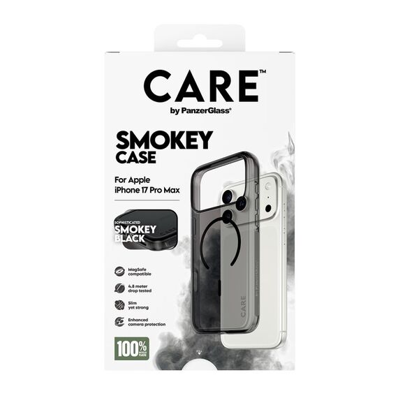 PanzerGlass CARE™ by ® Smokey Case m. Schwarz MagSafe iPhone 18 Pro Max | 17 Pro Max, 3 image