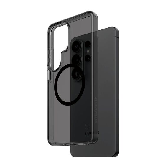 PanzerGlass CARE™ by ® Smokey Case m. Schwarz Qi Samsung Galaxy S26 Ultra, Farbe: Schwarz