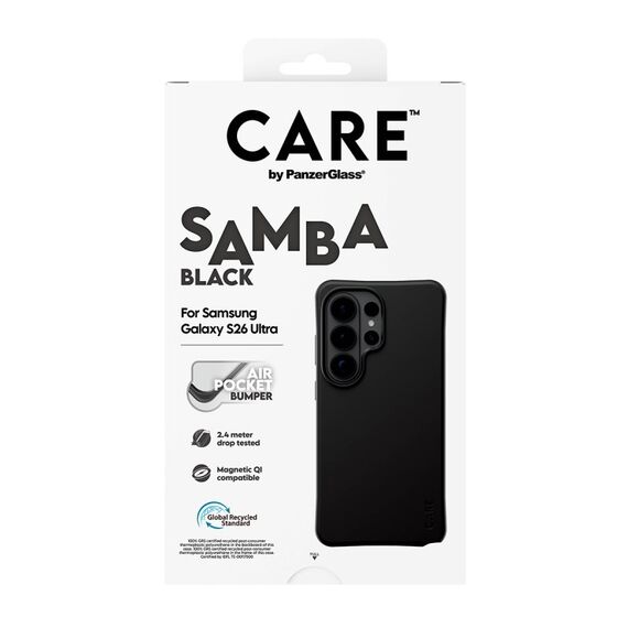 PanzerGlass CARE™ by ® Samba Case Schwarz m. Qi Samsung Galaxy S26 Ultra, 3 image