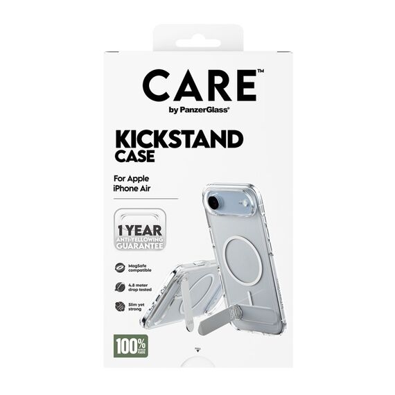 PanzerGlass CARE™ by ® Kickstand Case Transparent m. MagSafe iPhone Air, 3 image