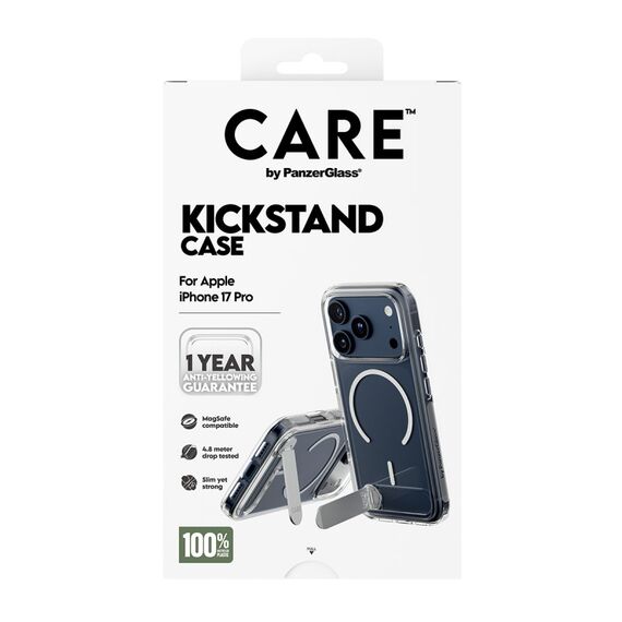 PanzerGlass CARE™ by ® Kickstand Case Transparent m. MagSafe iPhone 18 Pro | 17 Pro, 3 image
