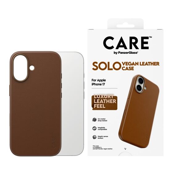 PanzerGlass CARE™ by ® Solo Case Braun iPhone 17, Farbe: Braun, 2 image