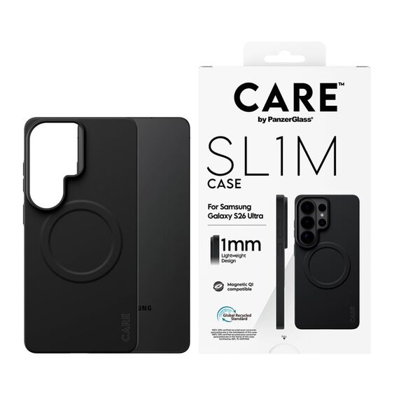 PanzerGlass CARE™ by ® SL1M Case Schwarz m. Qi Samsung Galaxy S26 Ultra, 2 image